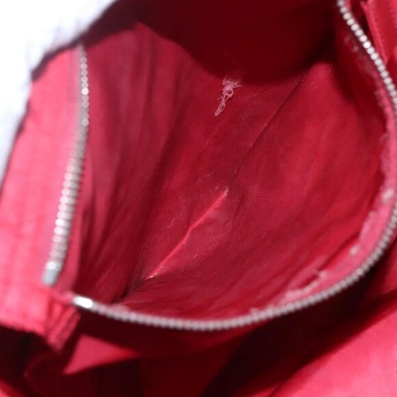 PRADA Tote Bag Nylon Red Auth ep8067 - Picture 14 of 16